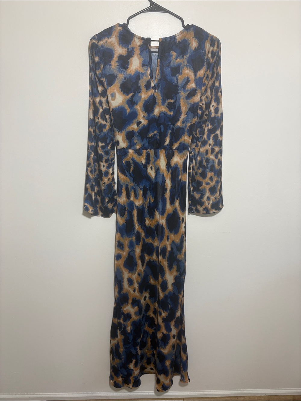 Anthropologie Leopard Print Long Sleeve Midi Dress – XXS – NWT - Picture 12 of 12
